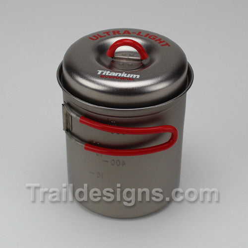 Evernew Titanium Ultra Light Deep Pot .9L (ECA265)