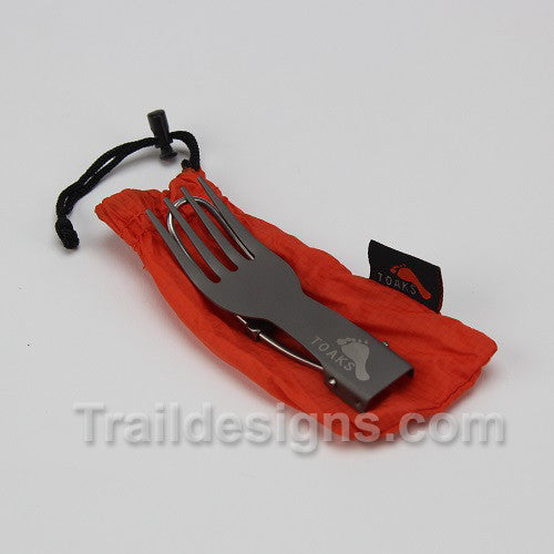 Collapsible Straw and Foldable Spork Kit + Optional Foldable Knife
