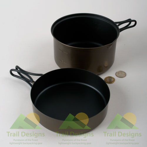 Evernew 18cm Titanium Frying Pan (ECA442) – Trail Designs