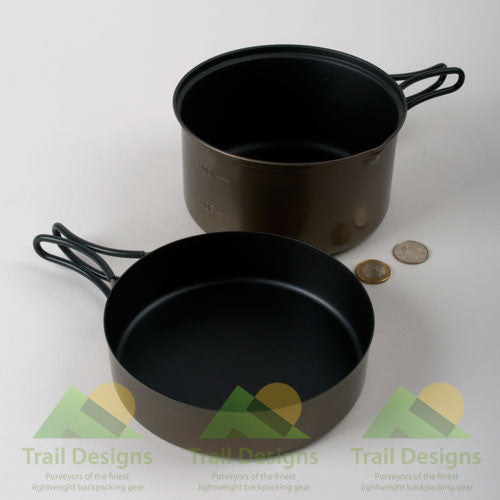 Evernew 16cm Titanium Non-Stick Frying Pan (ECA441) – Trail Designs