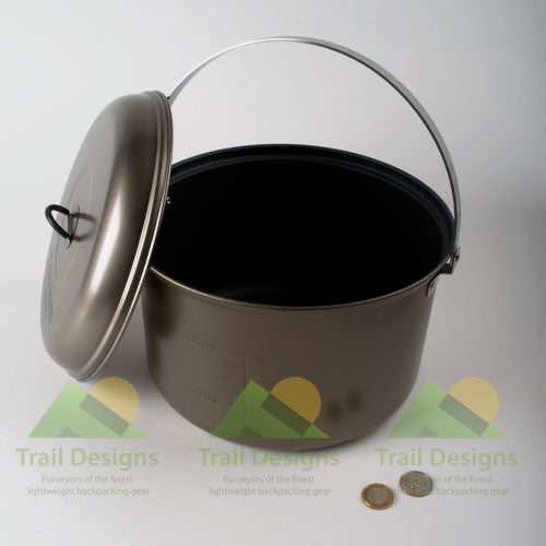 Evernew 20cm Titanium Non-Stick Frying Pan (ECA443) – Trail Designs