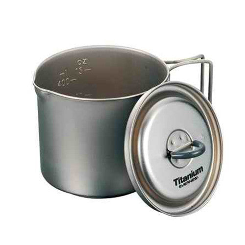Evernew Titanium 500ml Ultra Light Mug Pot (ECA266) – Trail Designs