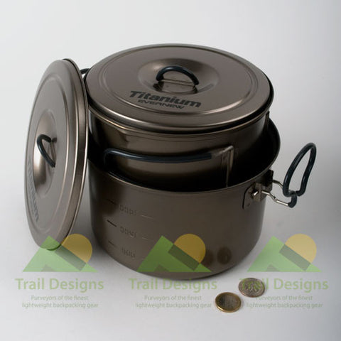 ZZ Evernew Titanium Non-Stick 2600ml Pot (ECA425)